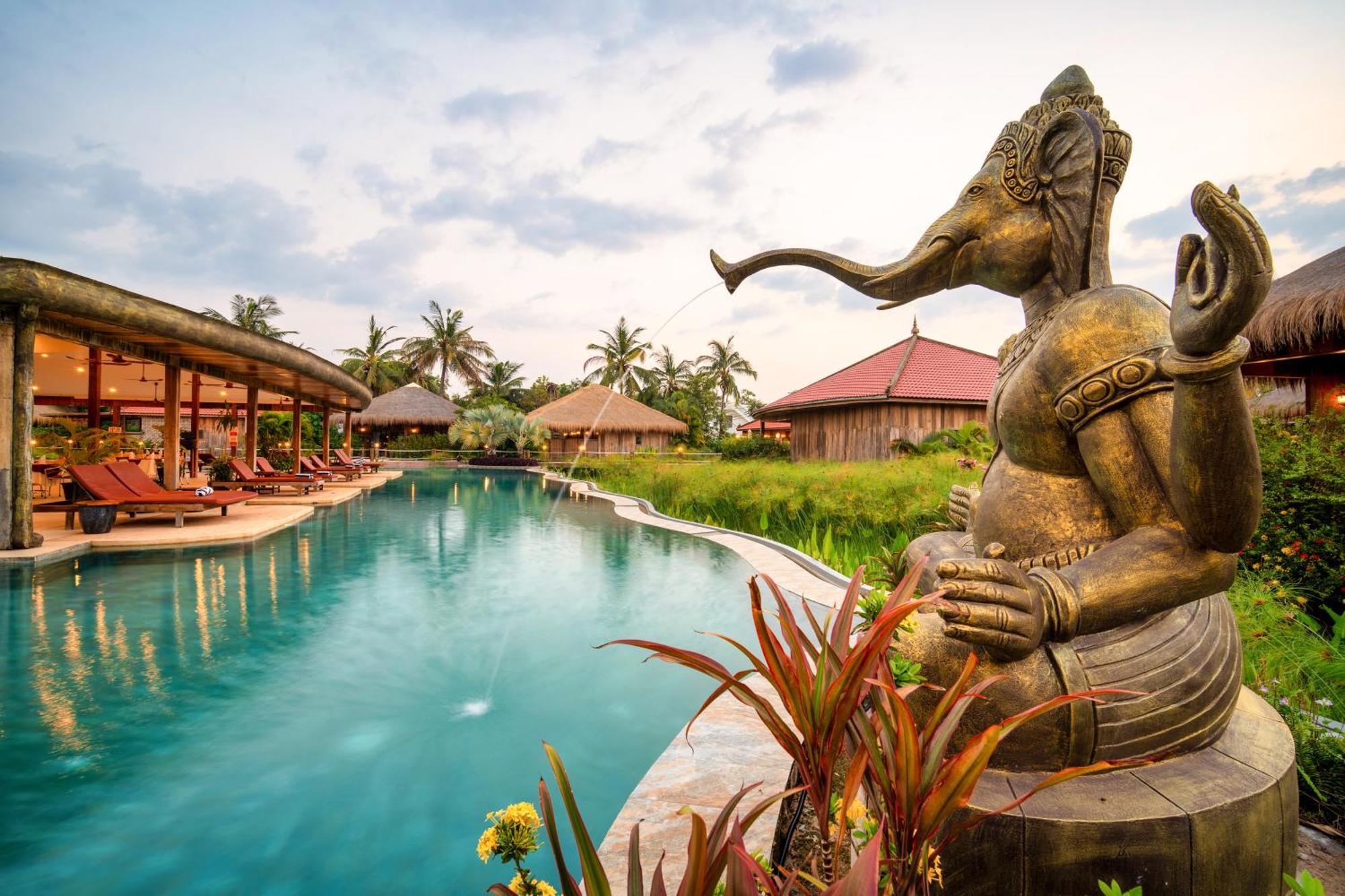 Authentic Khmer Village Resort Siem Reap Esterno foto